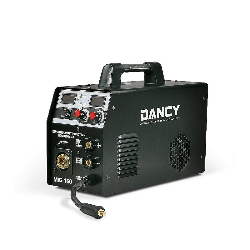 MIG MAG MMA welders 160A gas and gasless inverter igbt welding machine