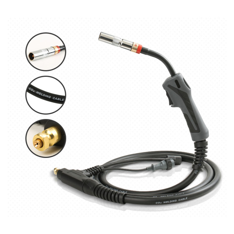500A Panasonic Type Air Cooled MIG MAG CO2/Mixed Gas Welding Torch