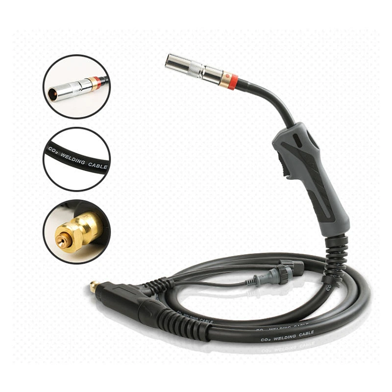 500A Panasonic Type Air Cooled MIG MAG CO2/Mixed Gas Welding Torch