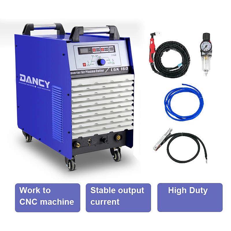 CUT160 Plasma Cutting Machine 380VMetal Cutter LGK 160 IGBT Inverter Plasma Cutter Machine