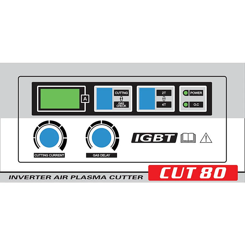 CUT80A industry plasma cutter heavy duty cycle CNC workable cutting machine