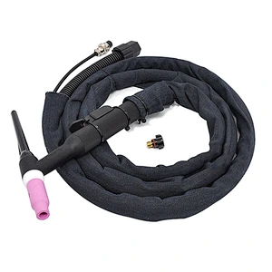 WP17-FV TIG Torch GTAW Tungsten Arc Welding Torch Argon Air Cooled Flexible Head Gas Vae TIG Welding Torch
