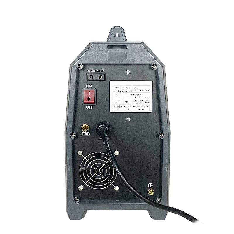 Double Pulse MIG200 MIG Pulse TIG Lift MMA Spot welding 6 in 1 multifunctional welder good for aluminum welding