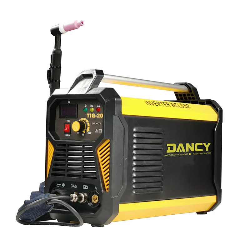 Inverter Digital TIG 200 DC TIG welder Single Phase 220V 200 Amp Welding Machine