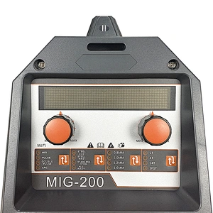 Double Pulse MIG200 MIG Pulse TIG Lift MMA Spot welding 6 in 1 multifunctional welder good for aluminum welding