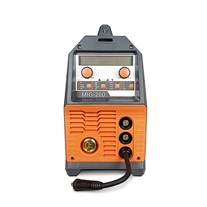 Double Pulse MIG200 MIG Pulse TIG Lift MMA Spot welding 6 in 1 multifunctional welder good for aluminum welding