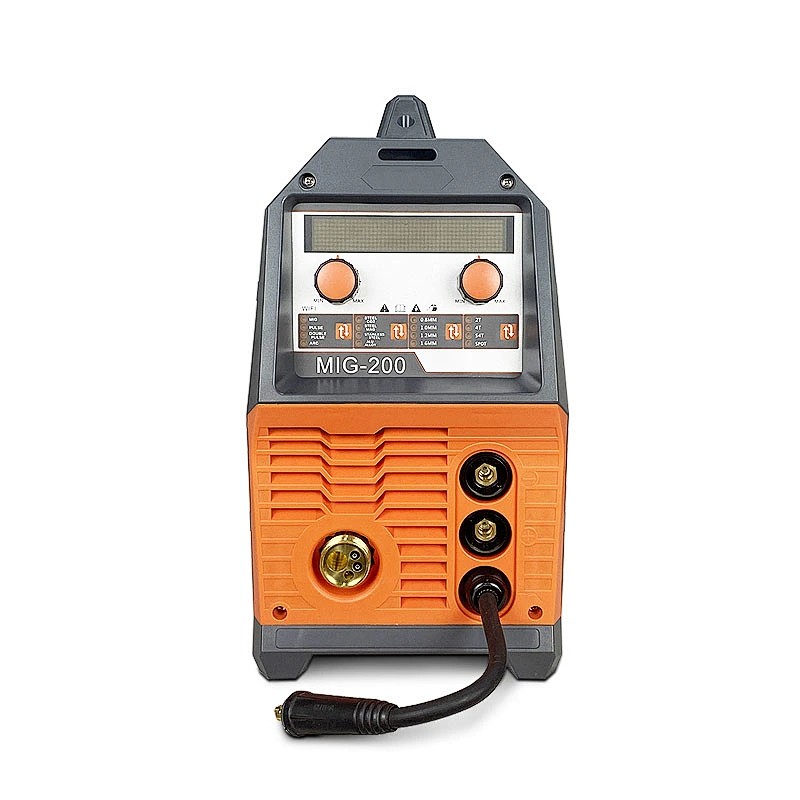Double Pulse MIG200 MIG Pulse TIG Lift MMA Spot welding 6 in 1 multifunctional welder good for aluminum welding