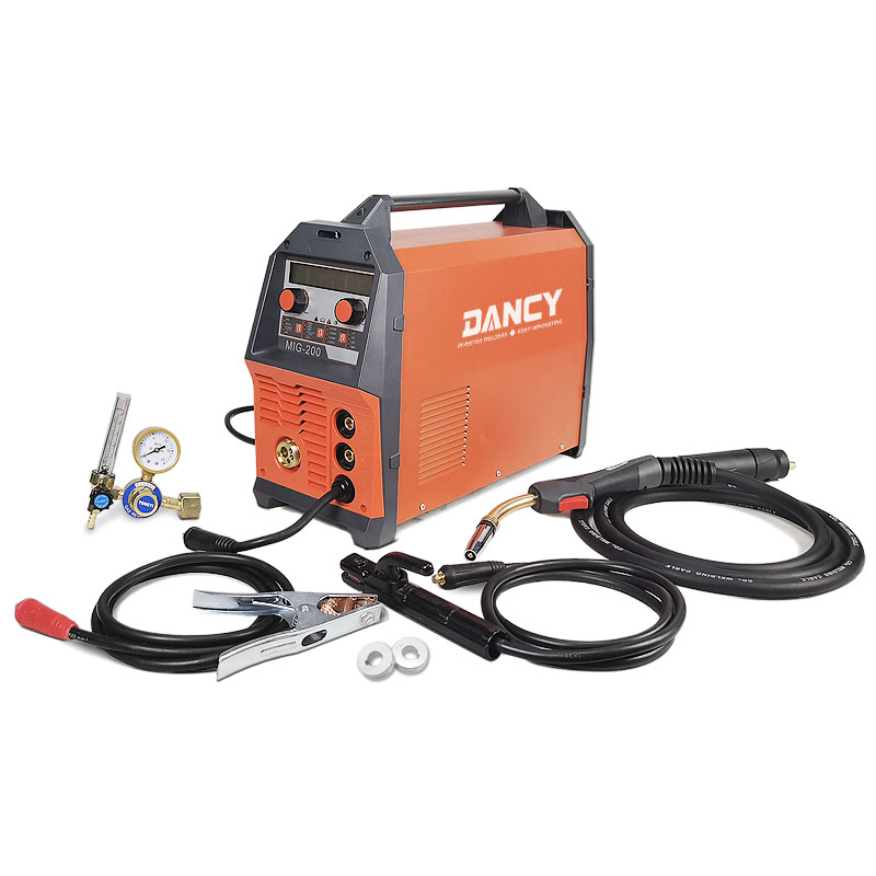 Double Pulse MIG200 MIG Pulse TIG Lift MMA Spot welding 6 in 1 multifunctional welder good for aluminum welding