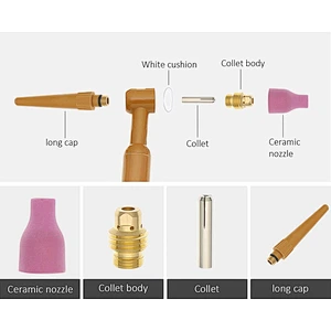 High quality tig torch hot selling air cooled QQ300 tig welding torch for welding 4 meter