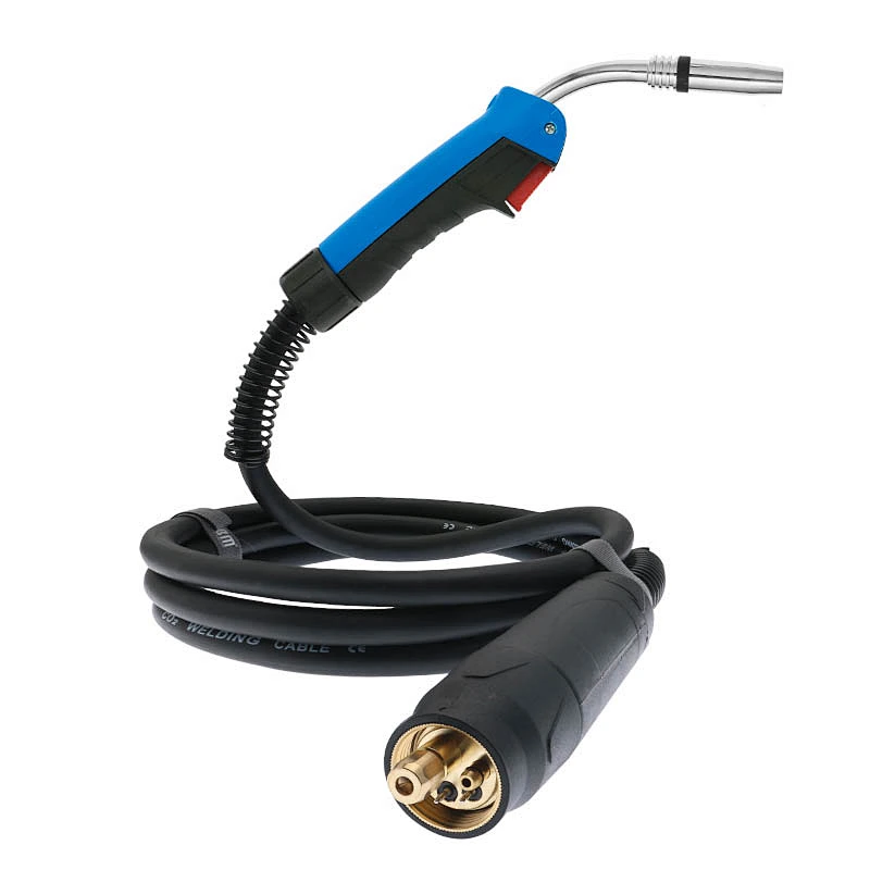 MB24KD 24KD Mag Mig Gun 3m 4m 5m Mag Mig Welding Torch Gas Cooled Euro Welding Torch
