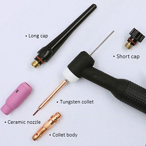 Tig torch wp18 high quality water cooled torch gun welder for wholesale welding 4 meter