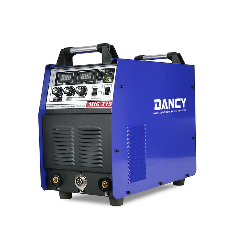 Power MIG MAG STICK Dual voltage 220v 380V welding machine 315A heavy duty wire feed system designed with simplicity and reliability