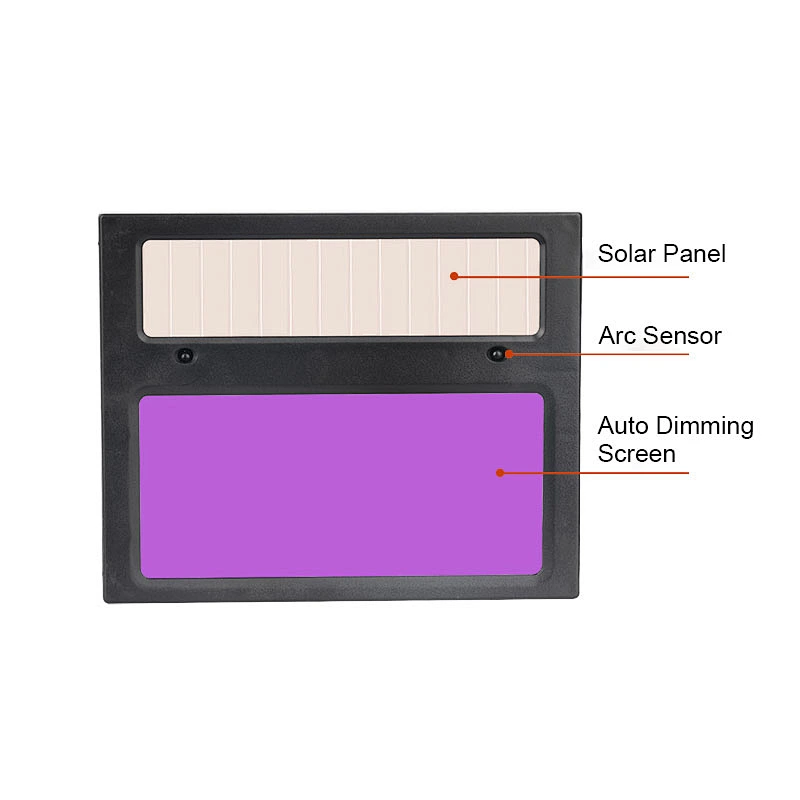 Commercial automatic darkening welding helmet  for simple and conveneint welding use