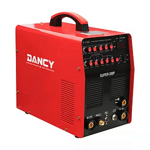 Multi function welding machne Tig ac dc SuperTIG200P pulse welder  and plasma cutter, 220V aluminium inverter welding machine