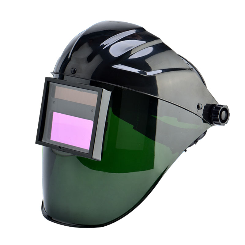 Commercial automatic darkening welding helmet  for simple and conveneint welding use