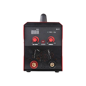 MMA 250 Inverter Welding A Red IGBT Arc Welder DC 220V Welding Machine