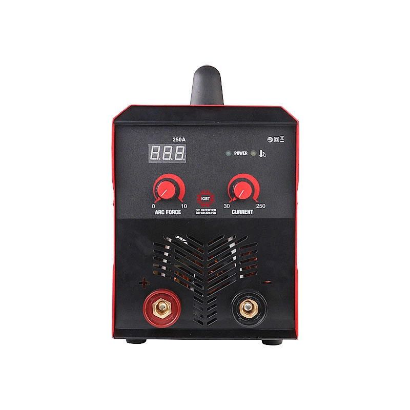 MMA 250 Inverter Welding A Red IGBT Arc Welder DC 220V Welding Machine