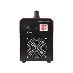 MMA 250 Inverter Welding A Red IGBT Arc Welder DC 220V Welding Machine