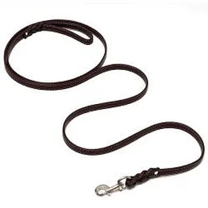 Wholesale Brass Snap Hook Dog Leash Large Rope Leather Dog Leashes For Dog