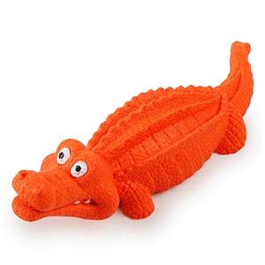 Squeaky Dog Chew Toy Indestructible Interactive Eco Friendly Rubber Dog Toys