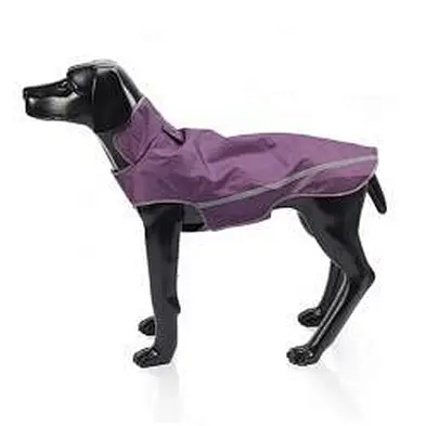 Wholesale OEM Dog Raincoat Blue Waterproof Professional Outdoor Large Dog Rain Coat With Reflective Stripe