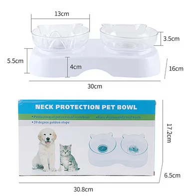 2021 Hot design eco-friendly material bowl cat water food cat pet bowls feeders