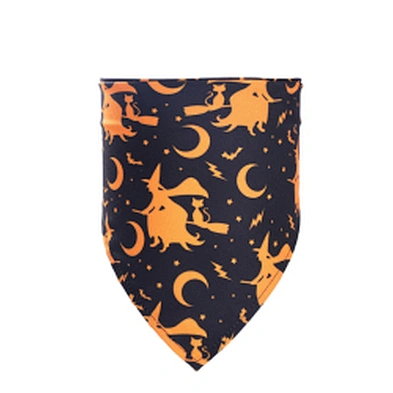 Cheapest Halloween Dog Bandana Custom Printed New Design Dog Halloween Bandana