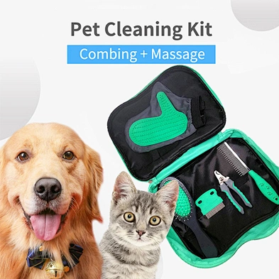 Wholesale Cheap Price Professional Multifunction Pet Hair Nail Cleaning Set Dog Grooming Kit