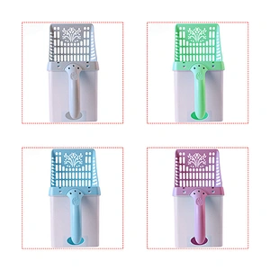 Cat Litter Scoop Plastic High Quality Portable Cat Litter Shovels With Bag