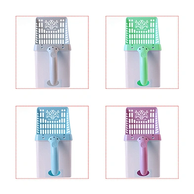 Cat Litter Scoop Plastic High Quality Portable Cat Litter Shovels With Bag