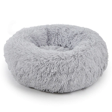 Cheap Calming Plush Good Quality Pet Donut Dog Bed for Dog Cute Fluffy Soft Cat Bed