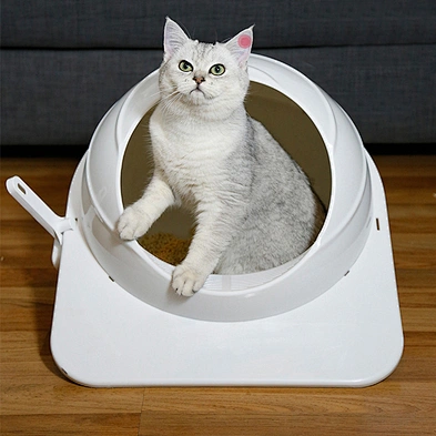 Hot sale litter box cat litter box large size enclosed cat toilet