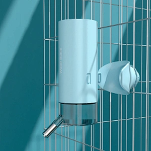 Hot sale household pet cage hanging water Bottle Eco-Friendly Pipe Fountains Water Feeder
