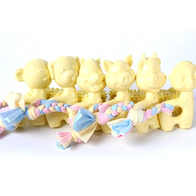 Whole sale pet toy dog TPR toy for dogs molar cleaning Dog toy