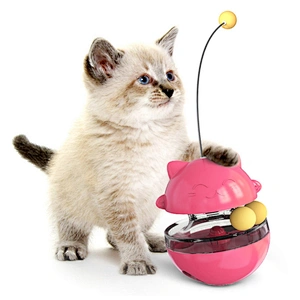 Hot selling cat toy animal pattern interactive cat food toy