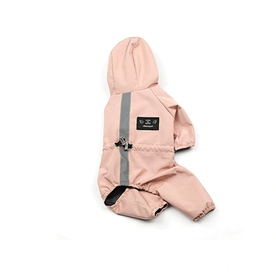 Outdoor Dog Rain Jacket Sport Clothes Breathable Reflective Waterproof Dog Rain Coat