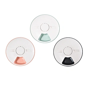 Amazon hot sale pet dry wet food dispenser smart automatic pet food feeder for dog cat