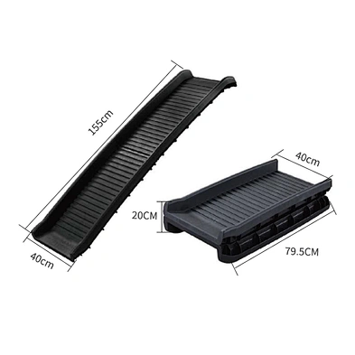 Foldable Ramp Dog Ladder Portable Folding Stairs Pet Dog Steps For Car