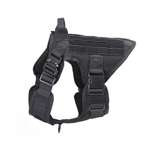 Custom Tactical Dog Harness Adjustable Heavy Easy Control No Pull Nylon Harness For Dog