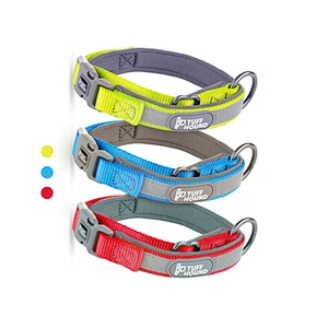 Custom Luxury Pet Collar Personalized Adjustable Nylon Dog Collar Reflective