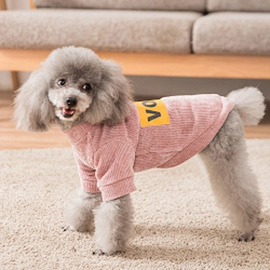 Wholesale 2020 Spring Hot Pet Clothes Designer Dog Fashion Popular Sweater T-Shirt Pet Dog Sweater