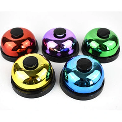 Hot sale Pet training bell Dog paw print bell ringer Pet trainer bell ringer for cats