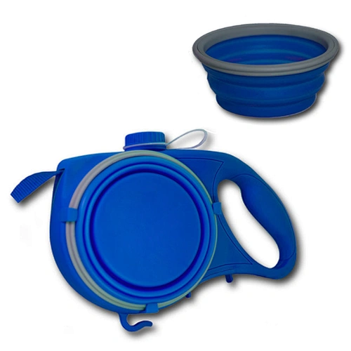 Portable Dog Leash With Water Bottle
