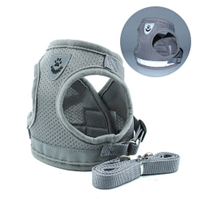 High Quality Designers Reflective Dog Harness Custom 2021 Adjustable Dog Harness Vest With Leash