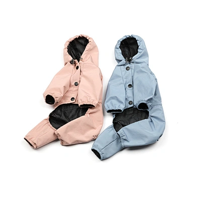 Outdoor Dog Rain Jacket Sport Clothes Breathable Reflective Waterproof Dog Rain Coat