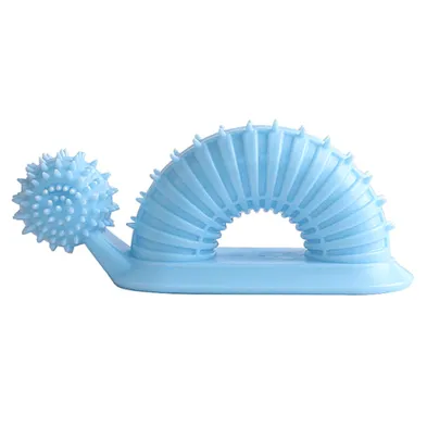 Wholesale pet chew toys TPR rubber chew toys toothbrush dog chew toys