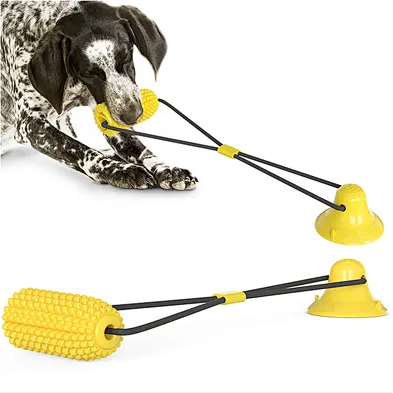High quality elastic rope pet chewing toy dog chew toy set