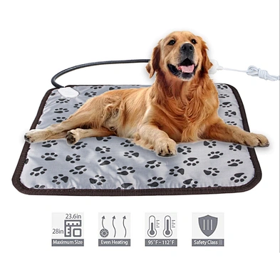 New fasion cat and dog Electric Heated Mat waterproof winter warming bed Electric blanket for pet