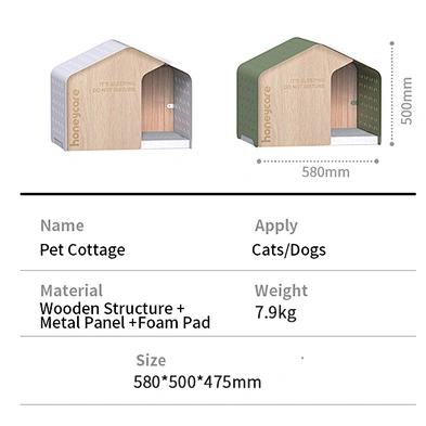 Luxury Designer Cat Pet House Indoor Breathable Fashion Cute Dog House With Soft Mat
