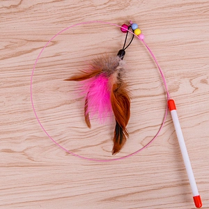 wholesale sell cat toys interactive training cat toys feather toys
